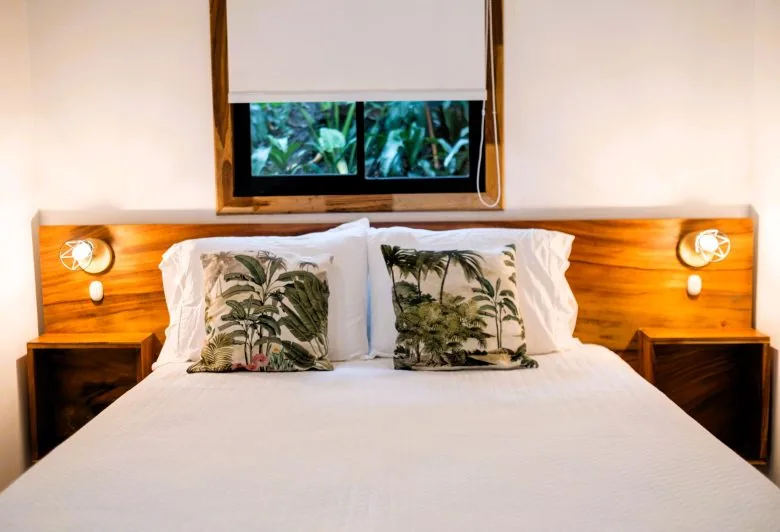 Loft Apartment open-plan space at Makanas Beach Bungalows