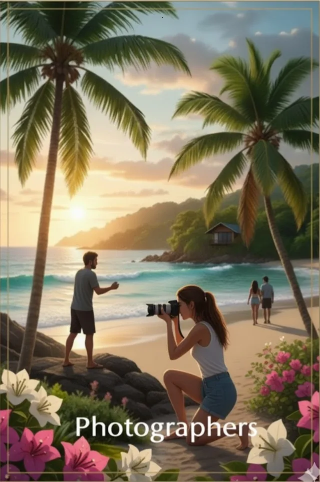 Photographers in Santa Teresa Costa Rica