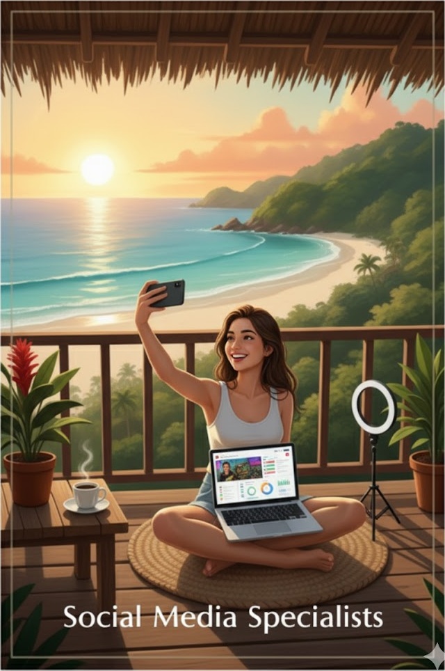 Social Media Specialists in Santa Teresa Costa Rica