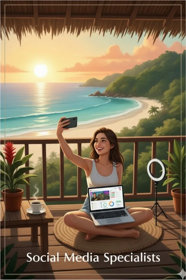 Social Media Specialists in Santa Teresa Costa Rica